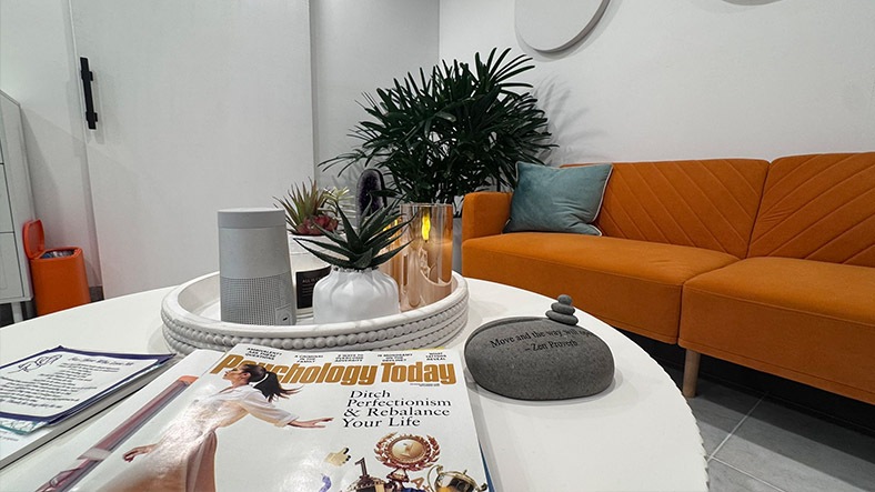 Evolve Therapy Brickell CBT Therapy Room Waiting Area