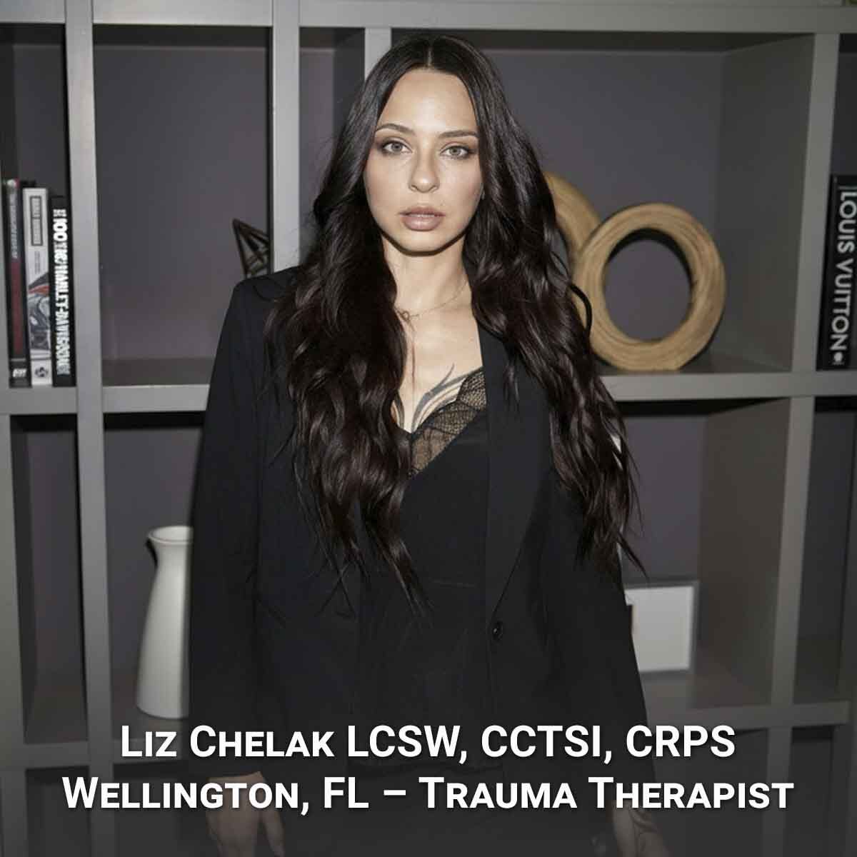 Liz Chelak LCSW, CCTSI, CRPS Wellington FL Trauma Therapist Evolve Therapy Counseling